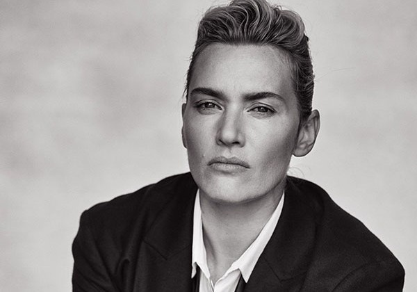 Espectacular Kate Winslet en plan 'tomboy' en L'Uomo Vogue